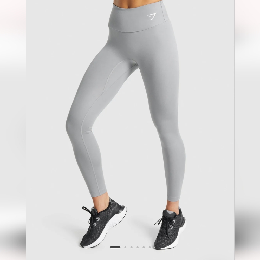 GYMSHARK Training Leggings Grey High Rise